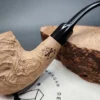 Morgan Bones Bent Billiard Briar Pipe, New - Image 3