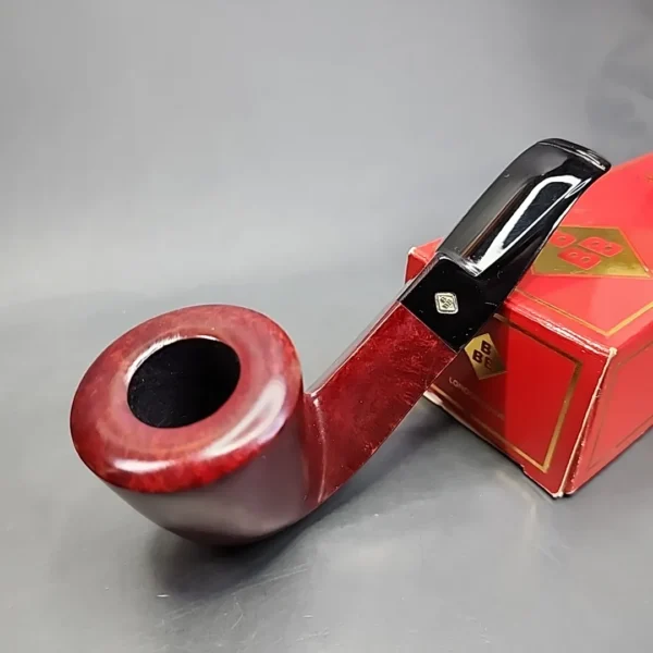 BBB Bermuda 5660 Bent Dublin Estate Briar Pipe, Unsmoked - Image 3