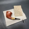 Doctor's Pipes by Roman Kovalev, Double Flash Smooth Dublin Estate Briar Pipe, Unsmoked - Image 3