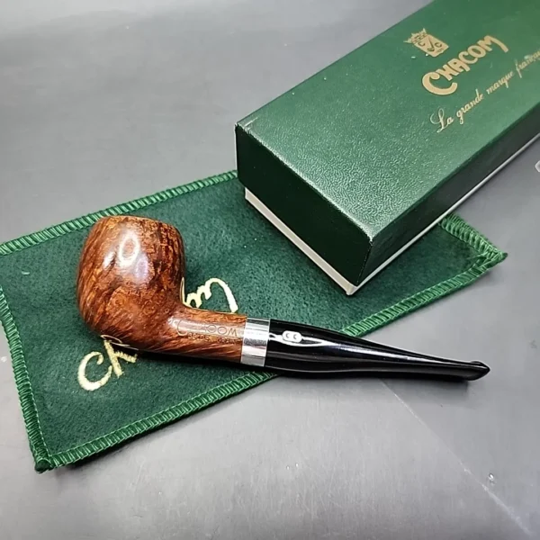 Chacom Golden Grain 168 Smooth Straight Apple Estate Briar Pipe - Image 3