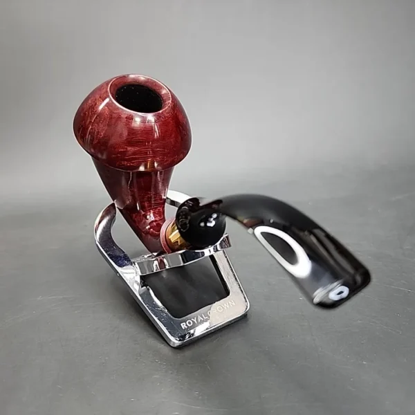 Johny Pipes Smooth Calabash Estate Briar Pipe, Unsmoked - Image 3