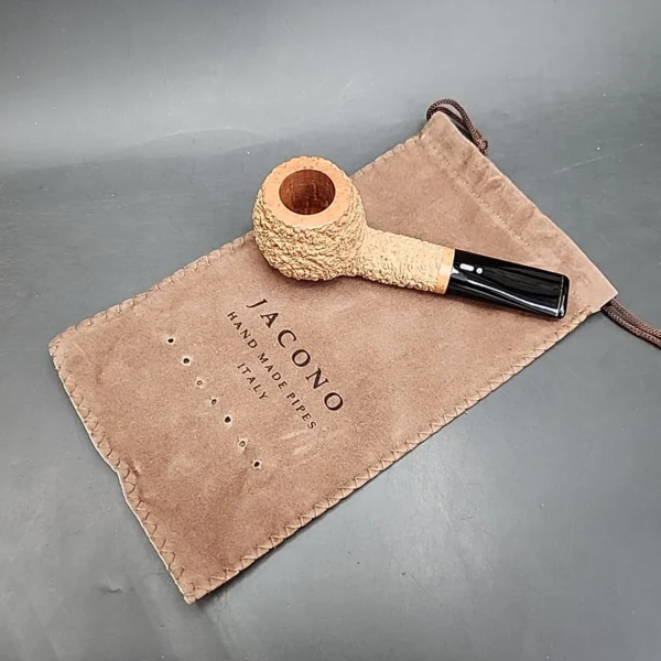 Jacono Knight E 15 Straight Prince Estate Briar Pipe, Unsmoked - Image 3