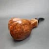 PapaBearPipes Smooth Fugu Handmade Briar Pipe, New - Image 3