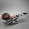 Kaywoodie Relief Grain 98B Sandblasted Bulldog Estate Briar Pipe, American Estates - Image 3