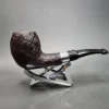 2019 Peterson Sherlock Holmes Strand Sandblasted Estate Briar Pipe, Irish Estates [SOLD] - Image 3