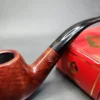 BBB Medina 18470 Smooth Bent Apple Estate Briar Pipe, Unsmoked - Image 3