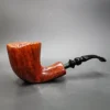 Erik Nording Handmade 1 Smooth Freehand Estate Briar Pipe, Danish Estates - Image 3