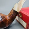BBB Tortoise 765 Smooth Bent Estate Briar Pipe, Unsmoked - Image 3