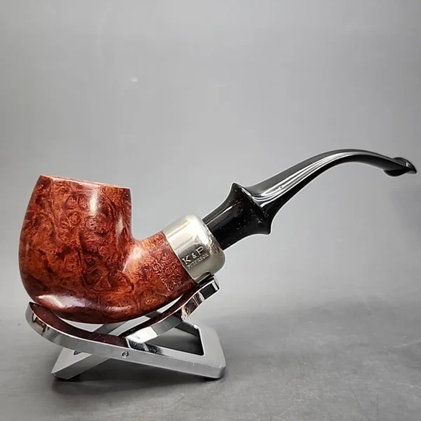 Peterson System Standard 307 Smooth Bent Billiard Estate Briar Pipe, Irish Estates - Image 3