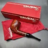 Vauen 6868 Smooth Bent Billiard Estate Briar Pipe, Unsmoked, 9mm - Image 3