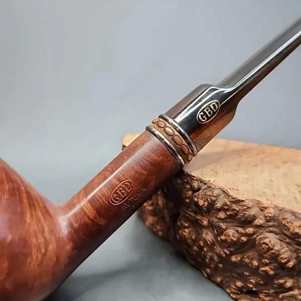 GBD Autumn Gold 1260 Estate Briar Pipe, Unsmoked - Image 3