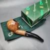 Chacom Trekking 262 Smooth Author Estate Briar Pipe, Unsmoked, 9mm, Adapter - Image 3