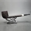 Elwood by Les Wood Rusticated Canadian Estate Briar Pipe, English Estates - Image 3