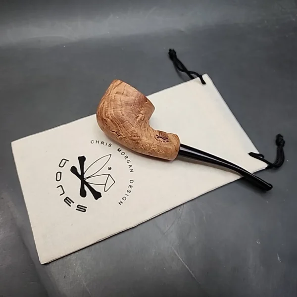 Morgan Bones Pot Briar Pipe, New - Image 3