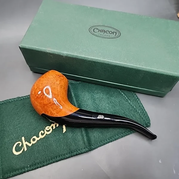 Chacom Volute Smooth Cobra Estate Briar Pipe, Unsmoked - Image 3