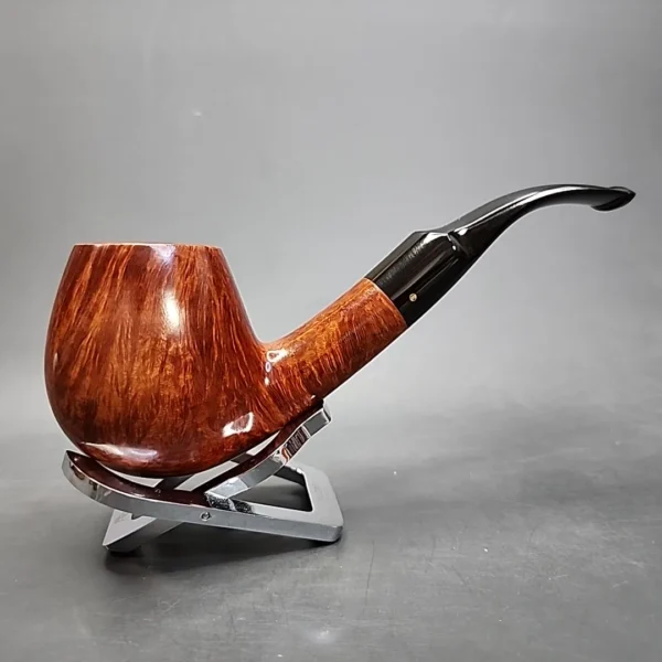 Faaborg Flame Grain Large Brandy Estate Briar Pipe, Danish Estates - Image 3