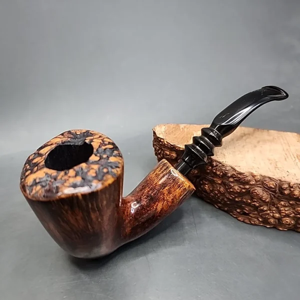 Nording Handmade 3 Smooth Freehand Estate Briar, Pipe Unsmoked - Image 3