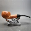 Michel Smooth Bent Apple Estate Briar Pipe Unsmoked - Image 3