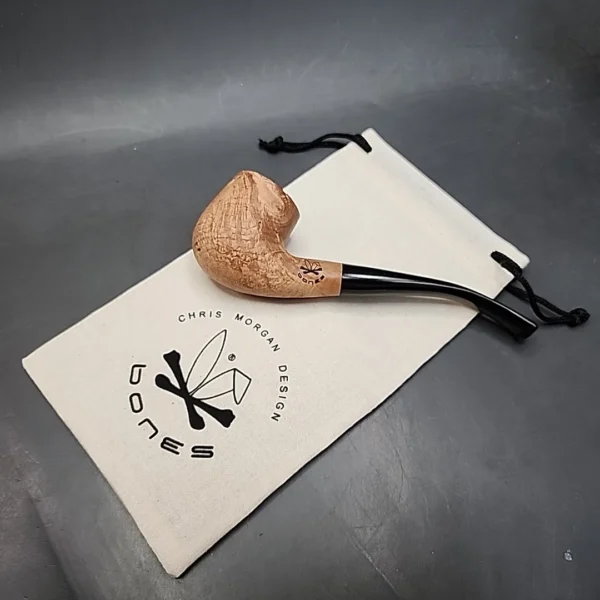 Morgan Bones Bent Pot Pipe, New - Image 3