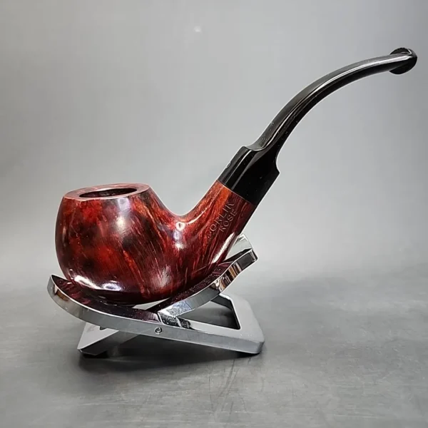 Orlik Rose 39878 Smooth Bent Apple Estate Briar Pipe, Unsmoked - Image 4