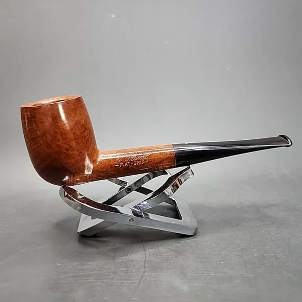 Dr Plumb by GBD Flat Grip 122 Straight Billiard Estate Briar Pipe - Image 4
