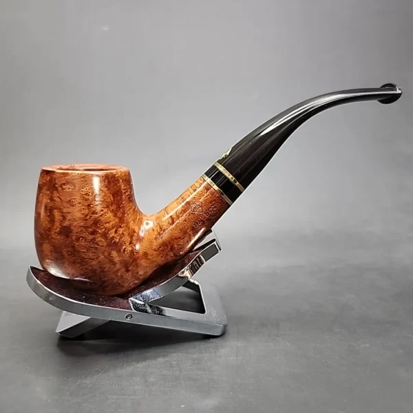 BBB Select 304 Smooth Bent Billiard Estate Briar Pipe, Unsmoked - Image 4