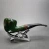 Chacom Green Trekking 264 Smooth Bent Acorn Estate Briar Pipe, Unsmoked - Image 4