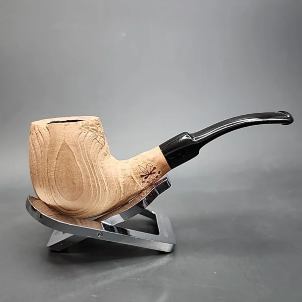 Morgan Bones Bent Brandy Briar Pipe, New - Image 4