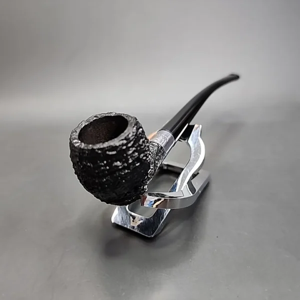 Peterson Carroll of Carrollton 2023 Sandblasted Estate Briar Pipe, Unsmoked - Image 4