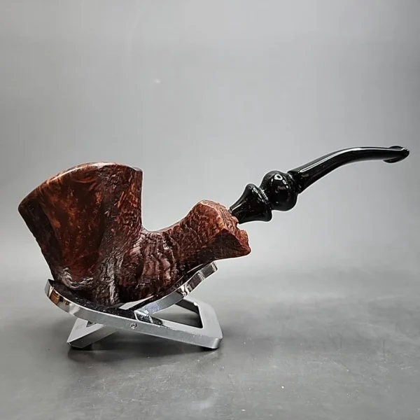 Ben Wade Amber Freehand Estate Briar Pipe, Danish Estates [SOLD] - Image 4