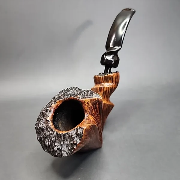 Preben Holm Crown Smooth Freehand Estate Briar Pipe, Danish Estates [SOLD] - Image 4
