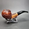 Ser Jacopo Rowlette Maxima A Bent Apple Estate Briar Pipe, Unsmoked - Image 4