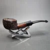 Astleys Rusticated Bullcap Rhodesian Estate Briar Pipe, English Estates - Image 4