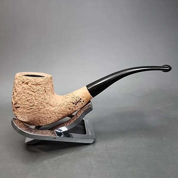 Morgan Bones Bent Billiard Briar Pipe, New - Image 4