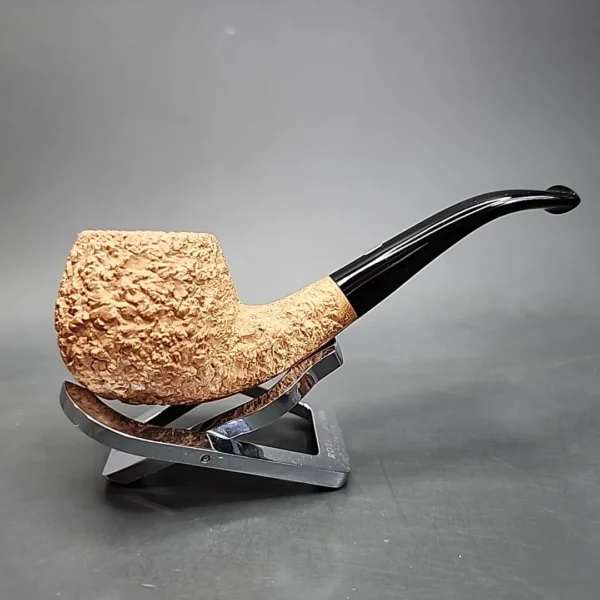 Castello Natural Virgin KK Bent Apple Estate Briar Pipe, Unsmoked [SOLD] - Image 4