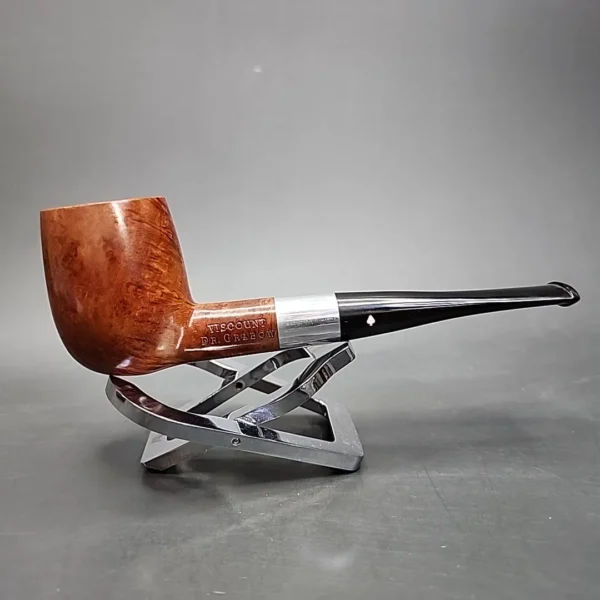 Dr Grabow Patent Era Adjustomatic Viscount, Estate Briar Pipe, American Estates [SOLD] - Image 4