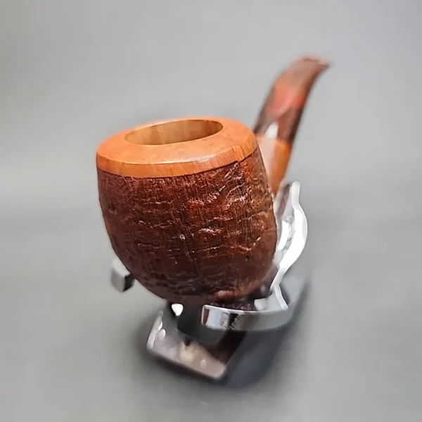 Clairmont by Tom Spanu, Sandblasted Dublin Estate Briar Pipe, Unsmoked [SOLD] - Image 4