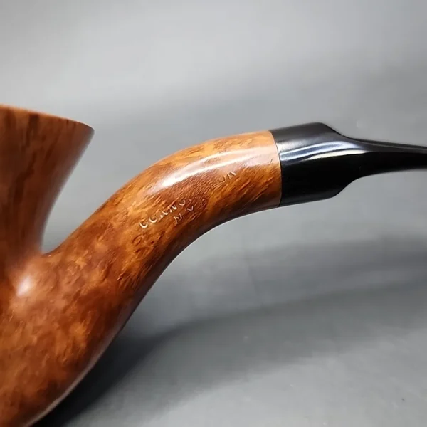 Ed Burak Connoisseur Smooth Bent Dublin Sitter Estate Briar Pipe [SOLD] - Image 4