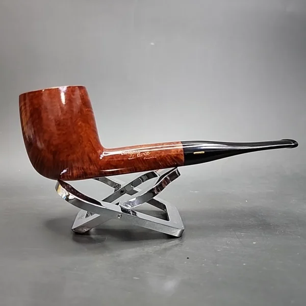 Savinelli De Luxe Milano 111 KS, Smooth Billiard Estate Briar Pipe, American Estates - Image 4