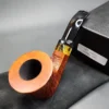 Ascorti 40th Anniversary Partially Sandblasted Dublin Sitter Estate Briar Pipe, Unsmoked - Image 4