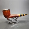 Nording Hand Made 19 Silver Cap Facet Canadian Estate Briar Pipe, Danish Estates [SOLD OUT] - Image 4