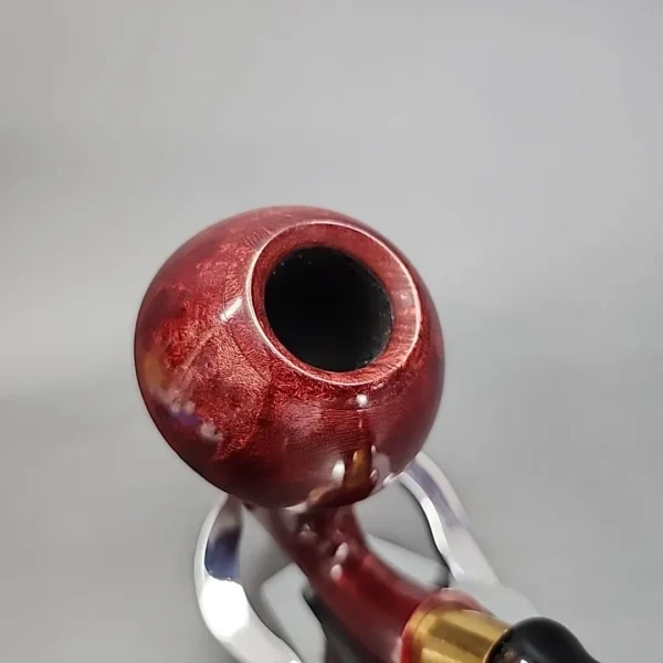 Johny Pipes Smooth Calabash Estate Briar Pipe, Unsmoked - Image 4