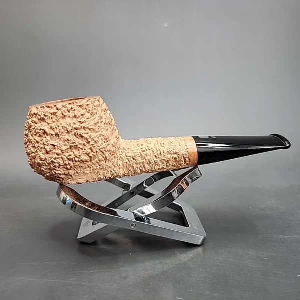 Jacono Knight E 15 Straight Prince Estate Briar Pipe, Unsmoked - Image 4