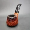Stanwell 37 Reg Era Rusticated Volcano Sitter Estate Briar Pipe, Danish Estates [SOLD] - Image 4