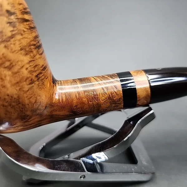 Orlik Unic 182 Smooth Straight Billiard Estate Briar Pipe, English Estates - Image 4