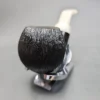 Moonshine Short Fuse Cannonball, Rusticated Estate Briar Pipe, American Estates [SOLD] - Image 4