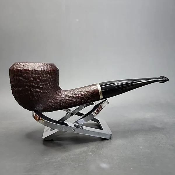 Vauen  5201 Sandblasted Bent Dublin Estate Briar Pipe, Unsmoked, 9mm - Image 4