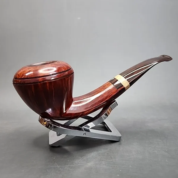 Kurt Balleby Smooth Rhodesian Estate Briar Pipe, Danish Estates, 9mm [SOLD] - Image 4