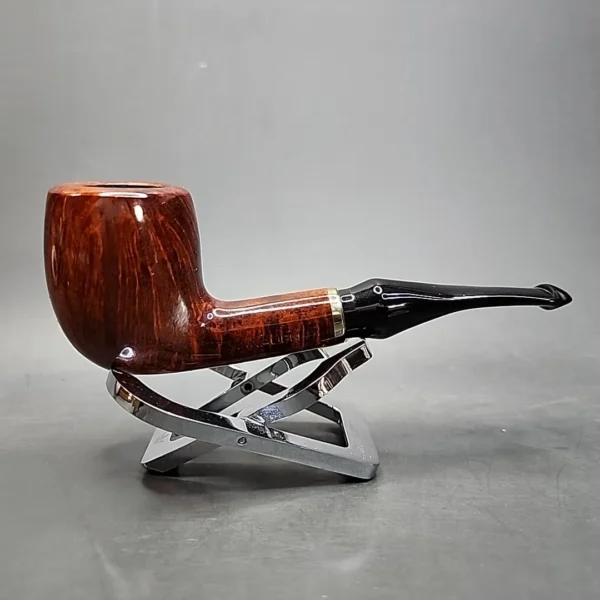 Vauen 6868 Smooth Bent Billiard Estate Briar Pipe, Unsmoked, 9mm - Image 4