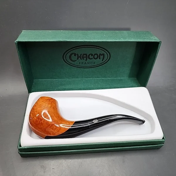 Chacom Volute Smooth Cobra Estate Briar Pipe, Unsmoked - Image 4